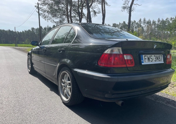 BMW Seria 3 cena 7000 przebieg: 225698, rok produkcji 1999 z Sława małe 67